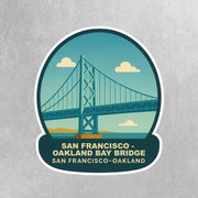 San Francisco–Oakland Bay Bridge Sticker | Bay Bridge Sticker