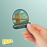 Brooklyn Bridge Sticker | New York City Sticker | Brooklyn Sticker