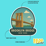 Brooklyn Bridge Sticker | New York City Sticker | Brooklyn Sticker