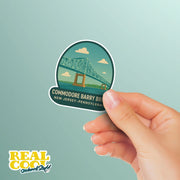 Commodore Barry Bridge Sticker | Pennsylvania Sticker | New Jersey Sticker