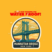 Manhattan Bridge Sticker | New York Sticker