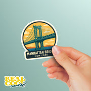Manhattan Bridge Sticker | New York Sticker