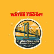 Delaware Memorial Bridge Sticker | Delaware Memorial Bridge Decal