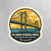Delaware Memorial Bridge Sticker | Delaware Memorial Bridge Decal