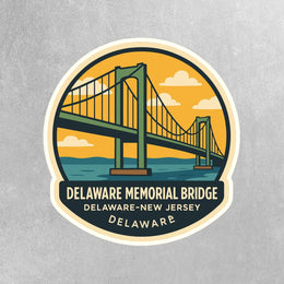 Delaware Memorial Bridge Sticker | Delaware Memorial Bridge Decal