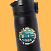 Magdeburg Water Bridge Sticker | Germany Sticker