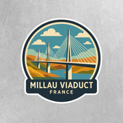 Millau Viaduct Bridge Sticker | Millau Viaduct Sticker | Millau Viaduct Decal