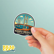 Nanpu Bridge Sticker | Shanghai Sticker | Nanpu Bridge Decal