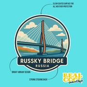 Russky Bridge Sticker | Russia Sticker | Russky Bridge Decal
