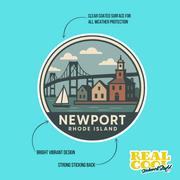 New Port Rhode Island Sticker RealCoolStickers