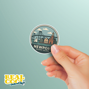 New Port Rhode Island Sticker RealCoolStickers
