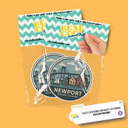 New Port Rhode Island Sticker RealCoolStickers