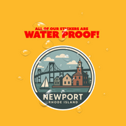 New Port Rhode Island Sticker RealCoolStickers